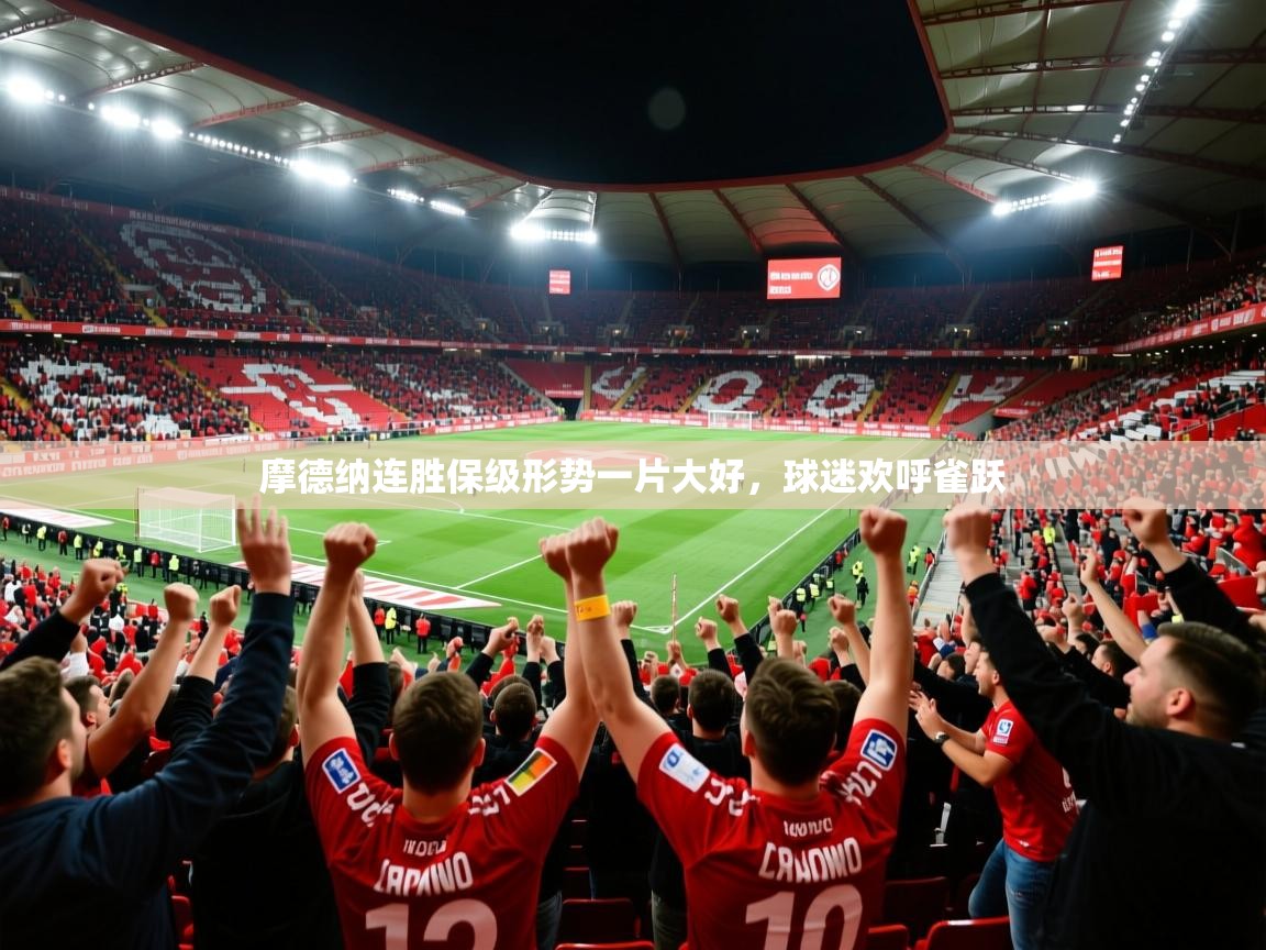 摩德纳连胜保级形势一片大好，球迷欢呼雀跃