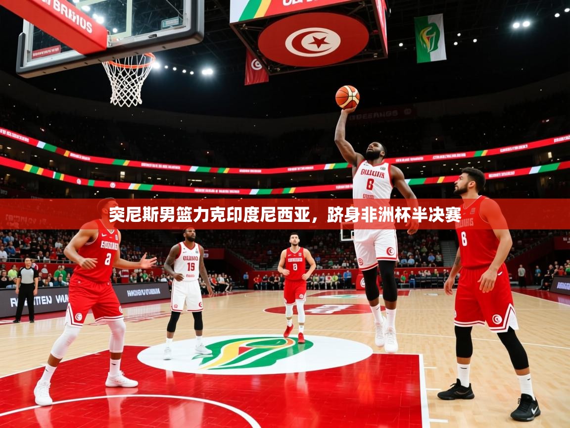 突尼斯男篮力克印度尼西亚，跻身非洲杯半决赛