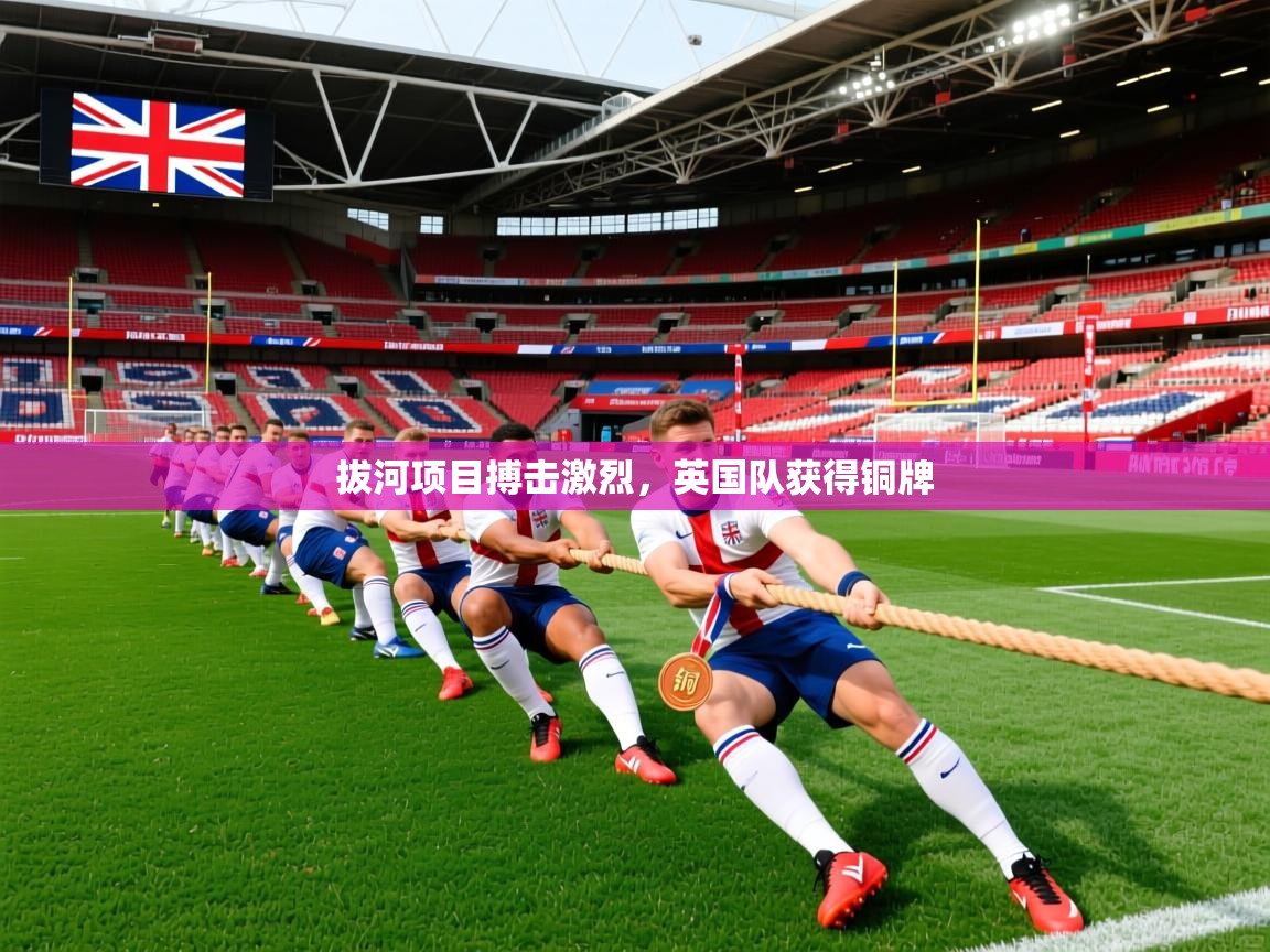拔河项目搏击激烈，英国队获得铜牌
