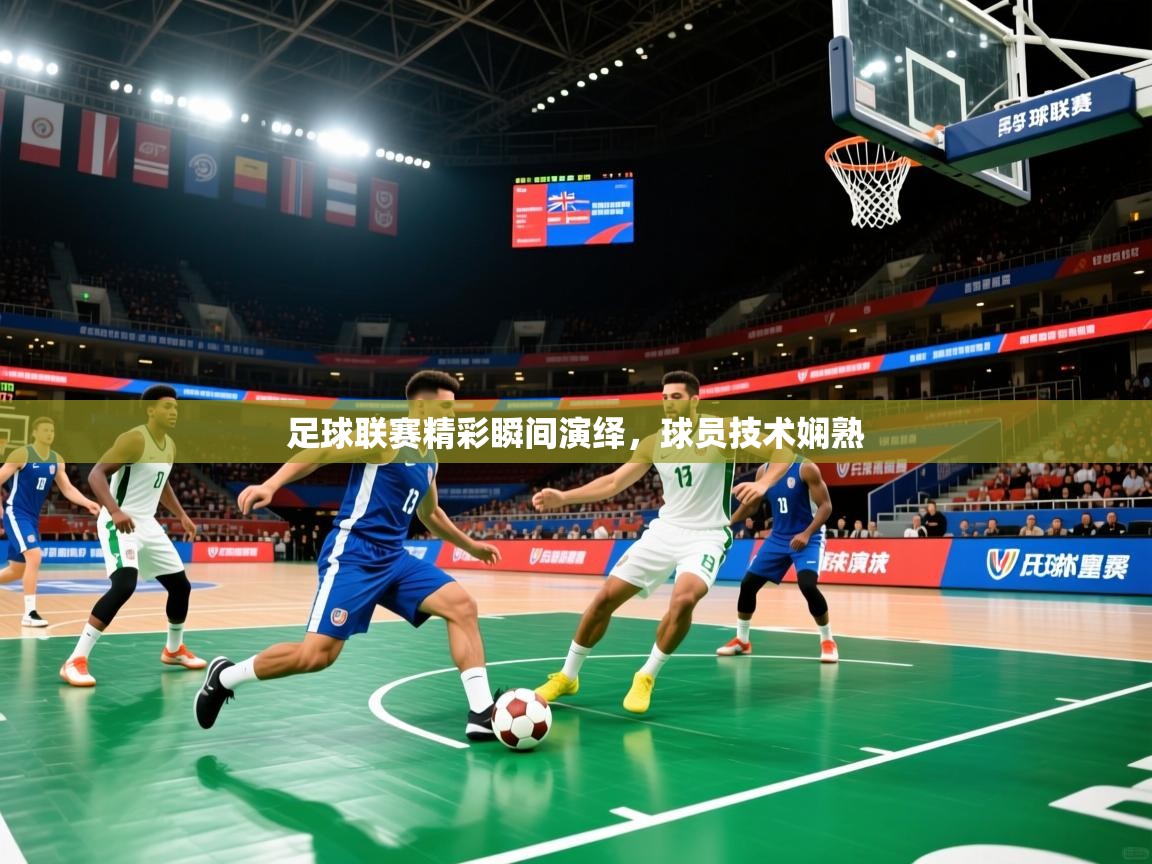 足球联赛精彩瞬间演绎，球员技术娴熟